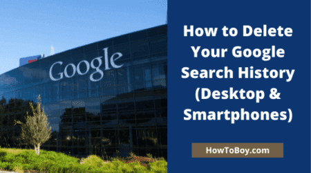 How to Delete Your Google Search History