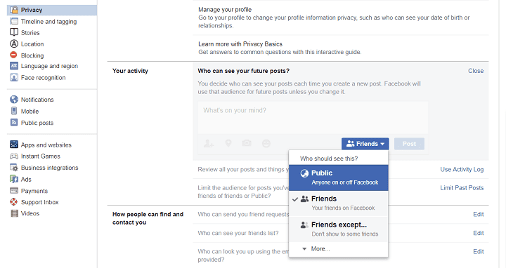 Facebook posts shareable