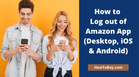 How to Log out of Amazon App
