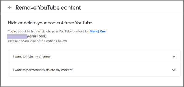 delete-YouTube-channel