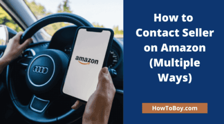 How to Contact Seller on Amazon