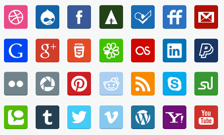25 Best Free Beautiful Social Media Icon Packs for 2023 20