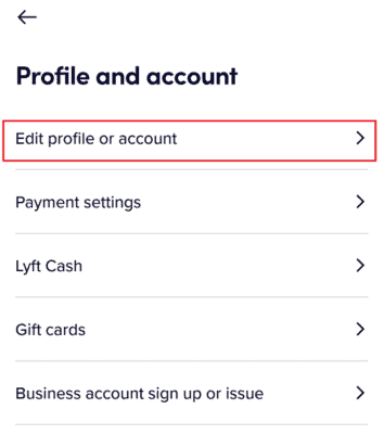 How to Delete Lyft Account 7