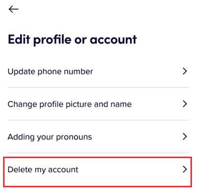 How to Delete Lyft Account 8